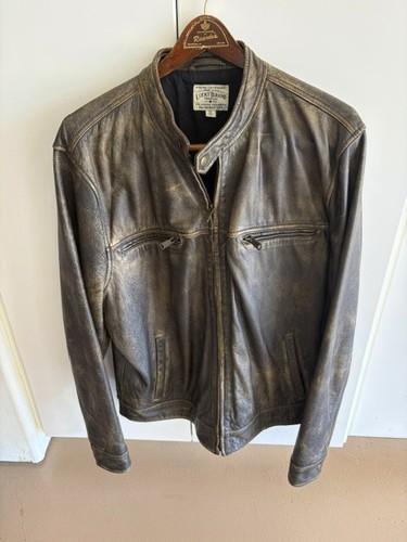 Lucky brand leather cafe - lucky,